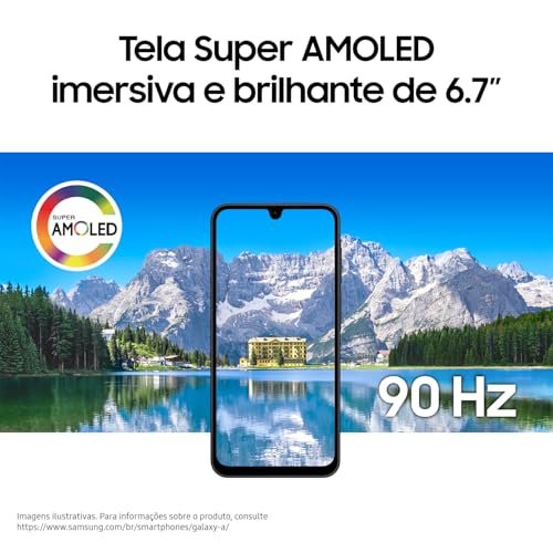 Celular Samsung Galaxy A17, 128GB, 4GB, 50MP Tela 6.7", IP54 - Preto - Imagem 5