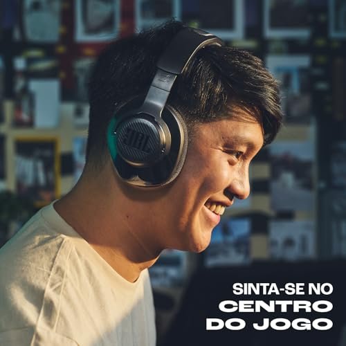 JBL, Fone de Ouvido Com Fio, Quantum 360 Wireless, Headset Gamer, Over Ear, Microfone Removível - Preto - Imagem 3