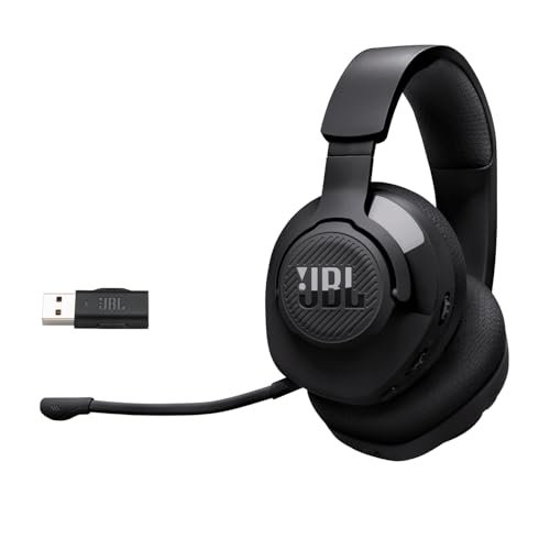 JBL, Fone de Ouvido Com Fio, Quantum 360 Wireless, Headset Gamer, Over Ear, Microfone Removível - Preto