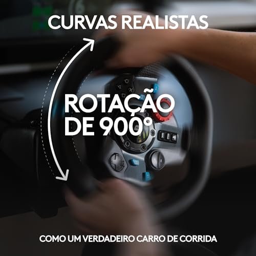 Volante e Pedais Logitech G29 Driving Force com Force Feedback para PS5, PS4, PS3 e PC - Imagem 5