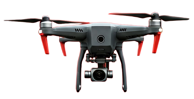 Drone com câmera — imagem ilustrativa
